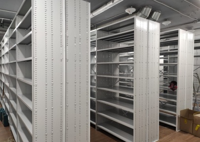 Металлические стационарные стеллажи