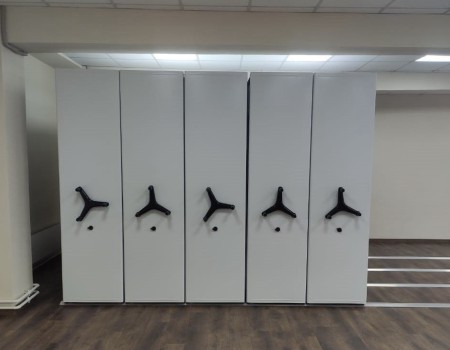 передвижные стеллажи